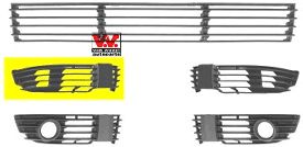 VAN WEZEL 5837592 -  Решетка вентилятора, буфер